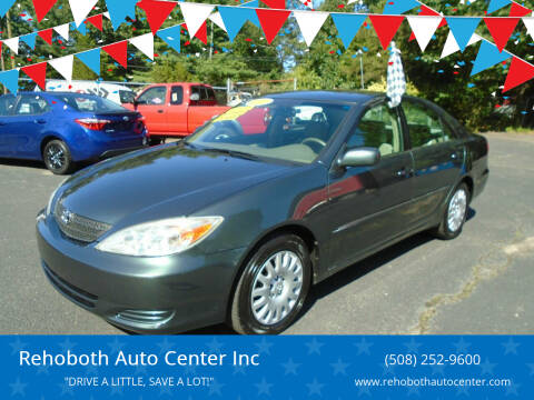2002 Toyota Camry for sale at Rehoboth Auto Center Inc in Rehoboth MA