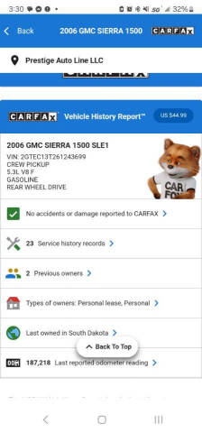 2006 GMC Sierra 1500 SLE1