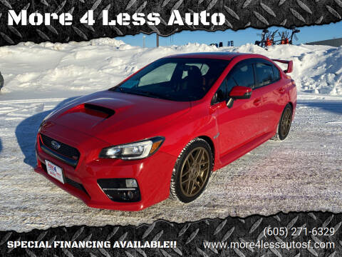 2015 Subaru WRX for sale at More 4 Less Auto in Sioux Falls SD