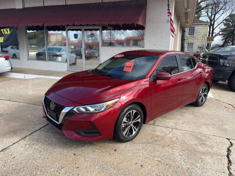 2021 Nissan Sentra for sale at BRAMLETT MOTORS in Hope AR