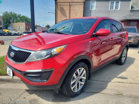 2014 Kia Sportage for sale at TEMPLETON MOTORS in Chicago IL