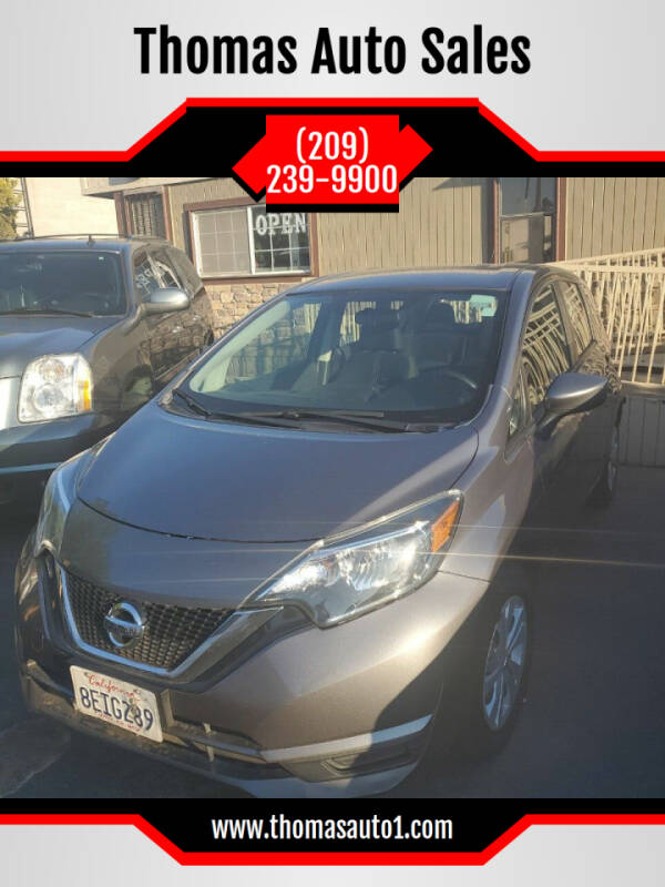 2018 Nissan Versa Note for sale at Thomas Auto Sales in Manteca CA