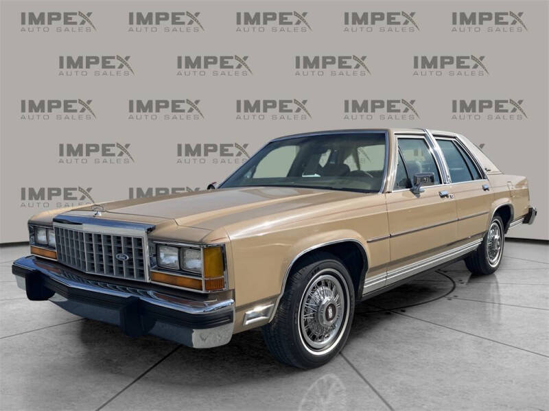 1985 Ford LTD Crown Victoria for sale at Impex Auto Sales in Greensboro NC