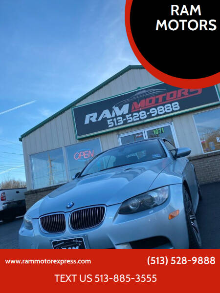 2009 BMW M3 for sale at RAM MOTORS in Cincinnati OH