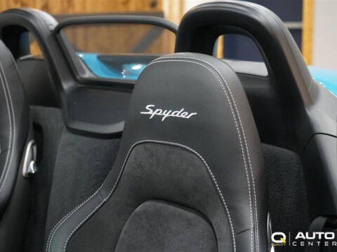 2020 Porsche 718 Boxster Spyder