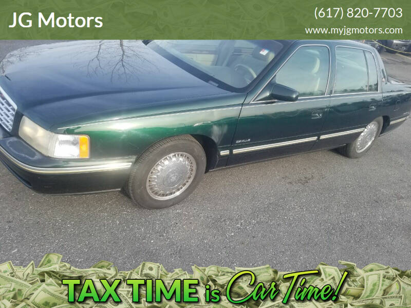 1997 Cadillac DeVille for sale at JG Motors in Worcester MA