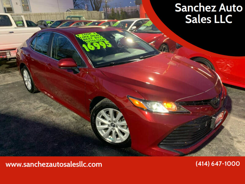2018 Toyota Camry for sale at Sanchez Auto Sales LLC in Milwaukee WI