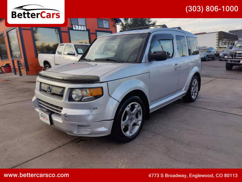 2007 Honda Element for sale at Better Cars in Englewood CO