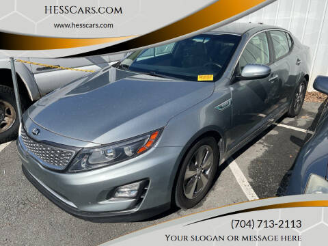 2015 Kia Optima Hybrid for sale at HESSCars.com in Charlotte NC