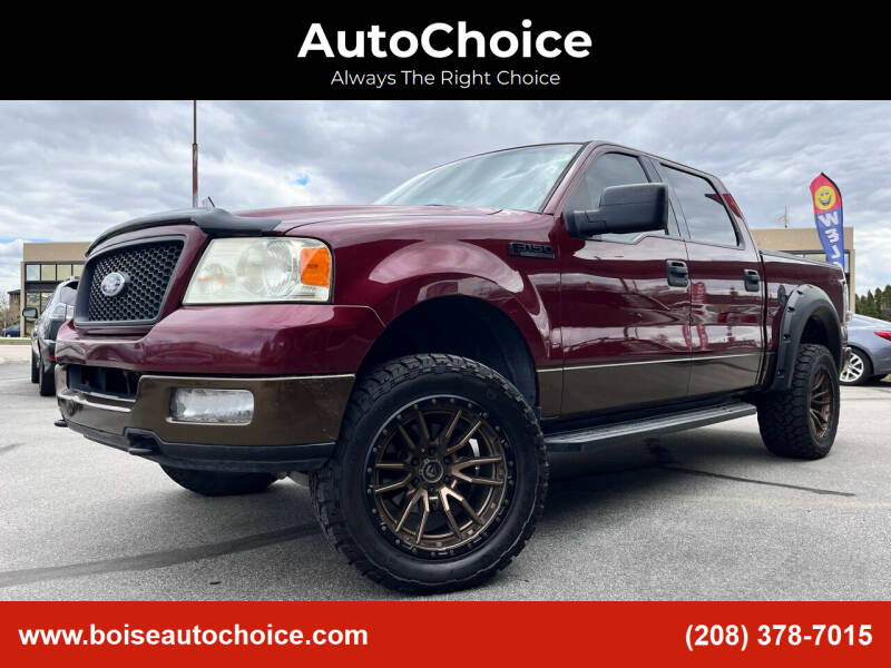 2004 Ford F-150 for sale at AutoChoice in Boise ID