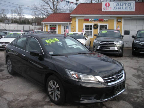 2014 Honda Accord for sale at One Stop Auto Sales in North Attleboro MA