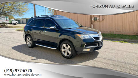 2010 Acura MDX for sale at Horizon Auto Sales in Raleigh NC