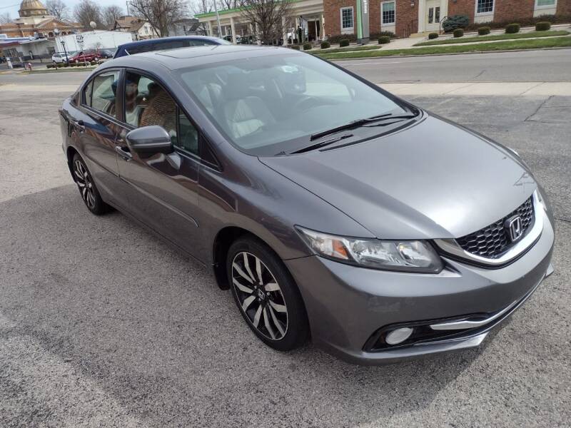 2014 Honda Civic for sale at BELLEFONTAINE MOTOR SALES in Bellefontaine OH
