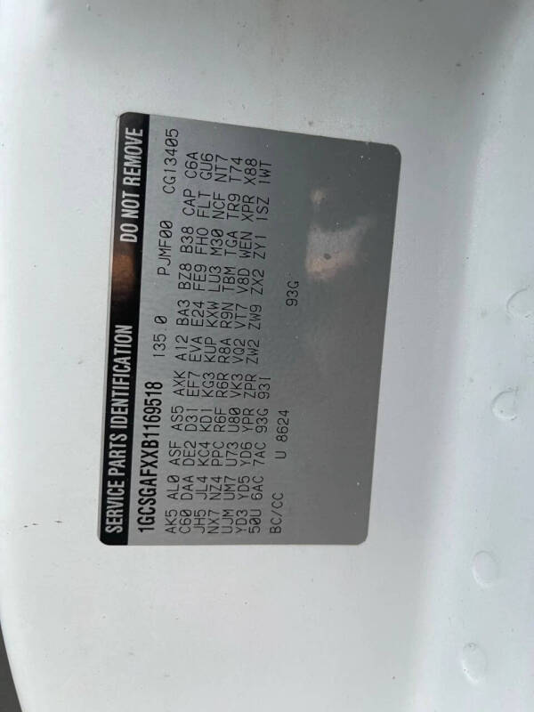 2011 Chevrolet Express 1500