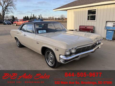 1965 Chevrolet Caprice for sale at B & B Auto Sales in Brookings SD