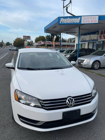 2015 Volkswagen Passat for sale at Preferred Motors, Inc. in Tacoma WA