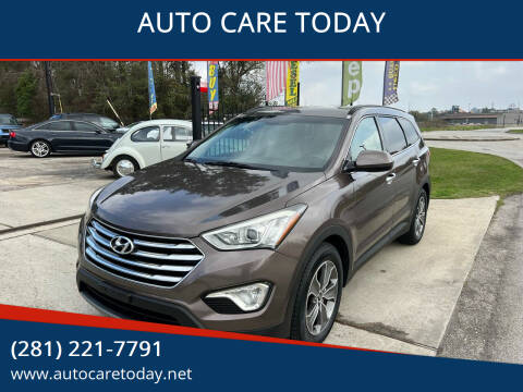2013 Hyundai Santa Fe for sale at AUTO CARE TODAY in Spring TX