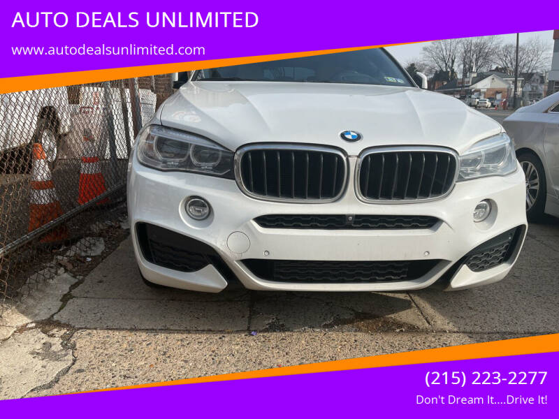 2017 BMW X6 for sale at AUTO DEALS UNLIMITED in Philadelphia PA