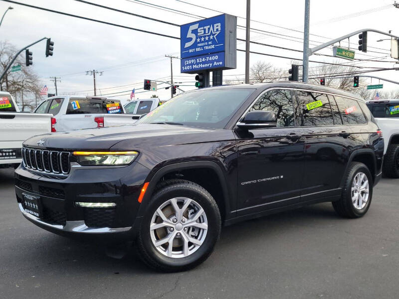 2022 Jeep Grand Cherokee L for sale at 5 Star Modesto Inc in Modesto CA