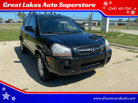 2009 Hyundai Tucson for sale at Great Lakes Auto Superstore in Waterford Township MI