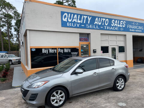2010 Mazda MAZDA3 for sale at QUALITY AUTO SALES OF FLORIDA in New Port Richey FL