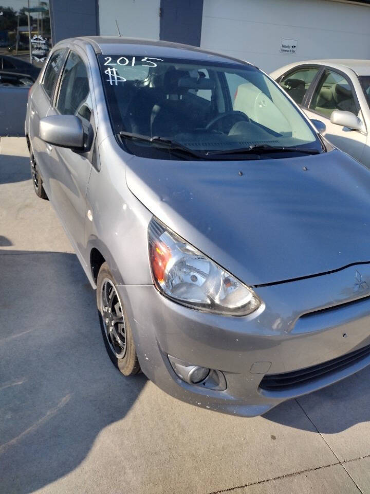 2015 Mitsubishi Mirage for sale at AK Used Auto Sales LLC in Omaha, NE