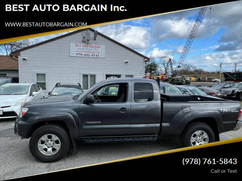 2014 Toyota Tacoma for sale at BEST AUTO BARGAIN inc. in Lowell MA