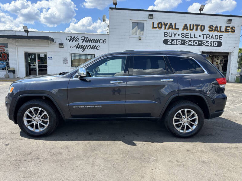 2016 Jeep Grand Cherokee Limited
