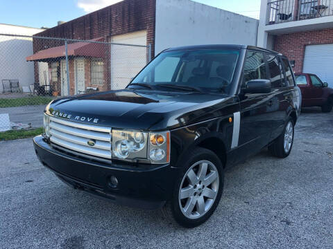 2005 Land Rover Range Rover for sale at Florida Cool Cars in Fort Lauderdale FL