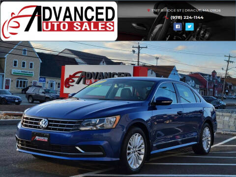 2017 Volkswagen Passat for sale at Advanced Auto Sales in Dracut MA