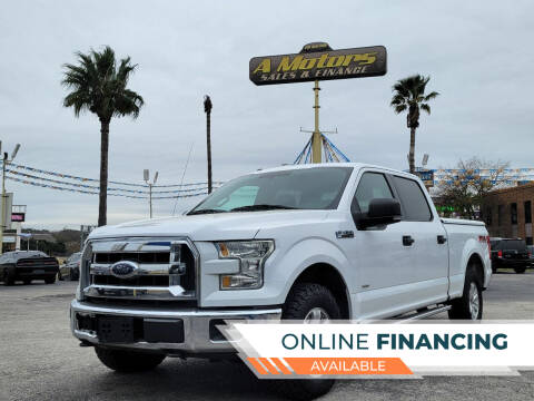 2015 Ford F-150 for sale at A MOTORS SALES AND FINANCE - 5630 San Pedro Ave in San Antonio TX