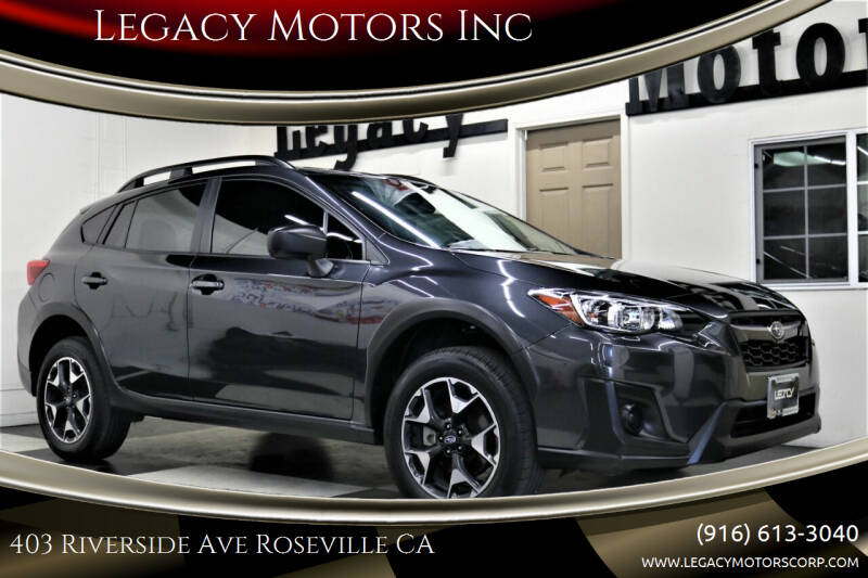 2019 Subaru Crosstrek for sale at Legacy Motors Inc in Roseville CA