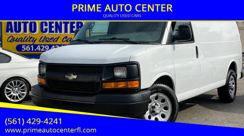 2013 Chevrolet Express Cargo for sale at PRIME AUTO CENTER in Palm Springs FL