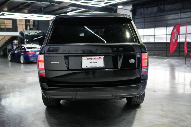 2017 Land Rover Range Rover Supercharged