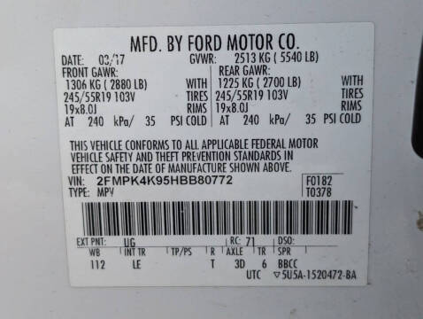 2017 Ford Edge Titanium