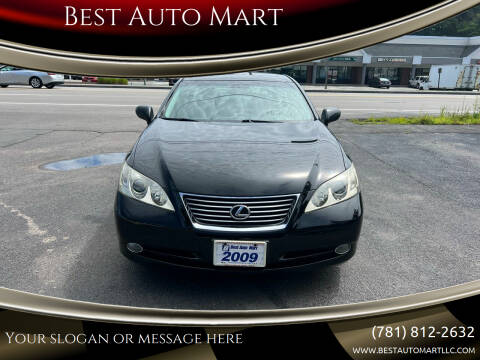 2009 Lexus ES 350 for sale at Best Auto Mart in Weymouth MA