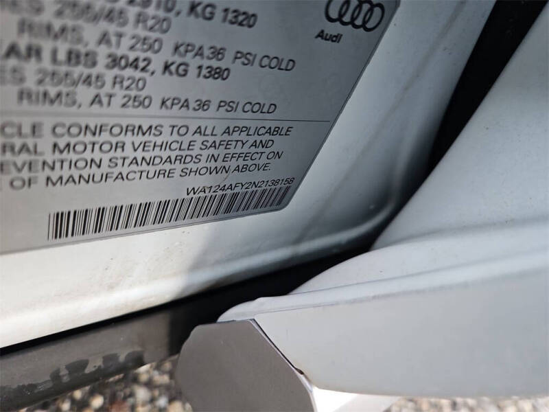 2022 Audi SQ5 Sportback 3.0T quattro Premium Plus