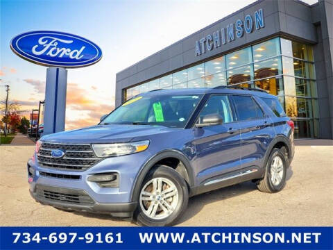 2021 Ford Explorer for sale at Atchinson Ford Sales Inc in Belleville MI