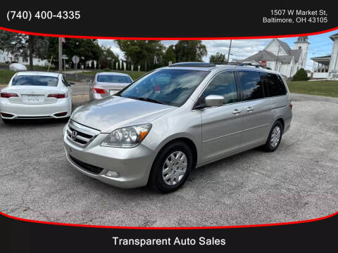 2005 Honda Odyssey for sale at Transparent Auto Sales LLC in Baltimore OH