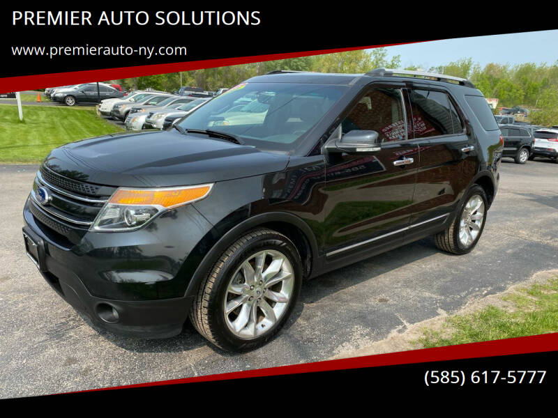 2013 Ford Explorer for sale at PREMIER AUTO SOLUTIONS in Spencerport NY