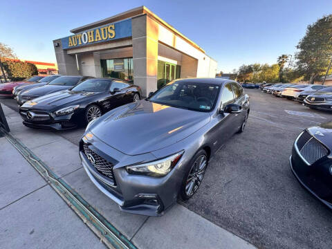 2020 Infiniti Q50 for sale at AutoHaus in Loma Linda CA