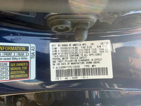 2015 Honda CR-V LX
