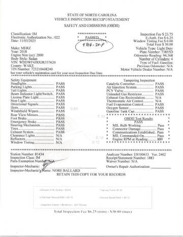 2018 Mercedes-Benz C-Class C 300