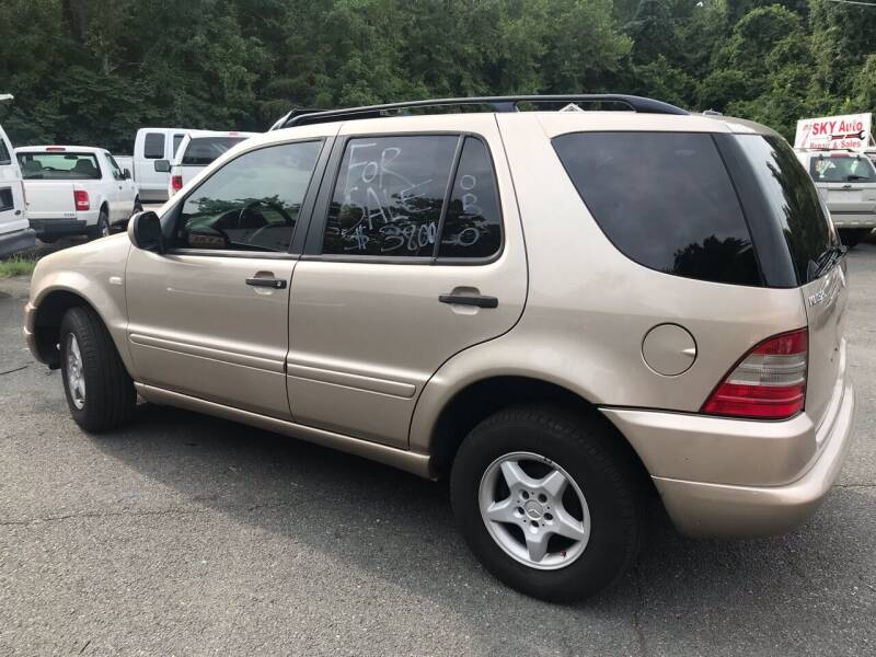 2001 Mercedes-Benz M-Class for sale at 7 Sky Auto Repair and Sales in Stafford VA