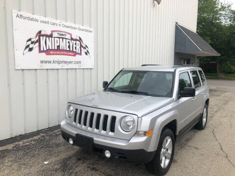 2013 Jeep Patriot for sale at Team Knipmeyer in Beardstown IL