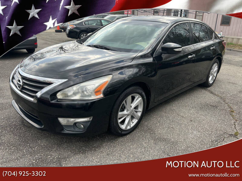 2013 Nissan Altima for sale at Motion Auto LLC in Kannapolis NC