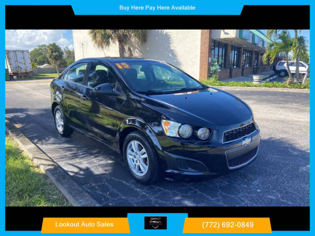 2015 Chevrolet Sonic for sale at Lookout Auto Sales in Stuart, FL