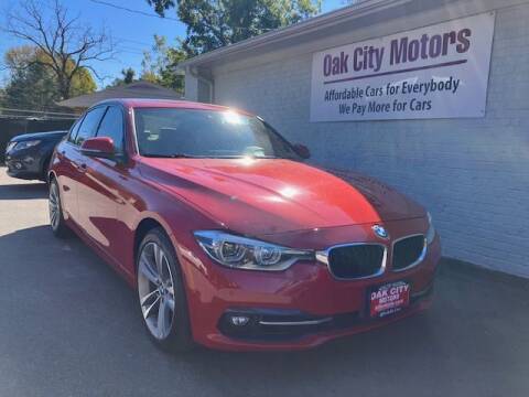 2016 BMW 3 Series for sale at Oak City Motors in Garner NC