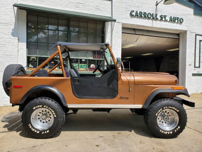 1979 Jeep CJ-7 for sale at Carroll Street Auto in Manchester NH