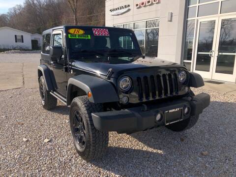 2018 Jeep Wrangler JK for sale at Hurley Dodge in Hardin IL
